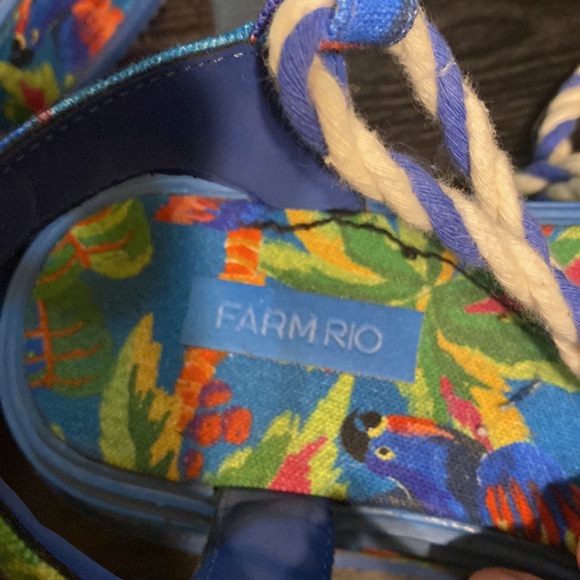 FARM Rio Colorful Platform Sandals - Picture 3 of 5